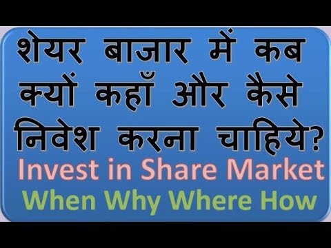 How to invest money in shares market