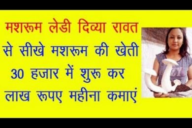 divya rawat mushroom laday Earning 30 lakh per year by investing in mushroom Plant