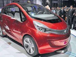 Tata Megapixel New car in India with battery and petrol
