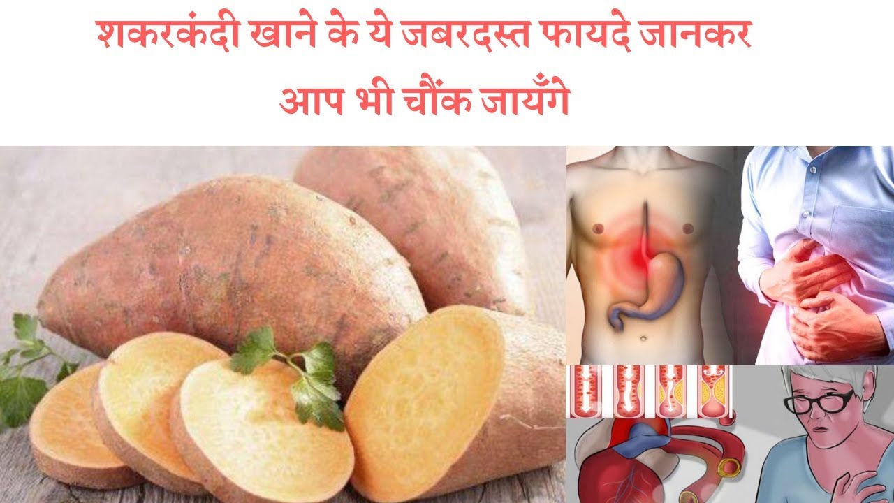 इन सारी बीमारियों से हमें बचाता है शकरकंदी जाने || Sweet potato health benefits