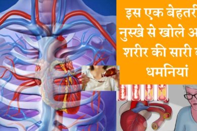 Best ayurvedic syrup to open closed arteries बंद धमनियां खोलने का पक्का नुस्खा