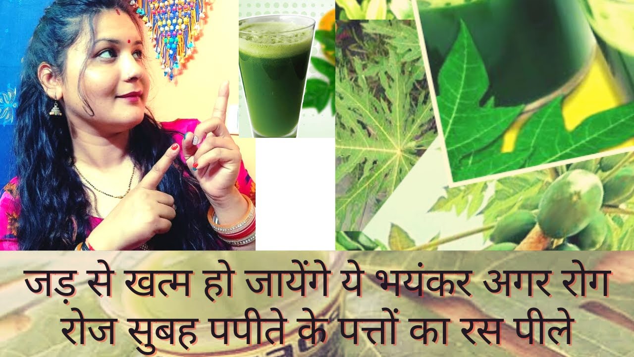 Papaya leaves juice Benefits || पपीता के पत्ते किसी अमृत से कम नहीं ,खासी ,कमजोरी ,जोड़ो में दर्द